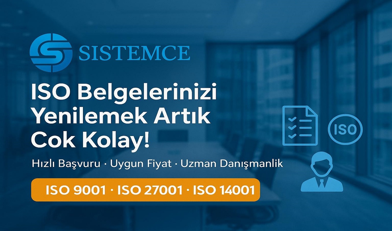 ISO 9001 belgesi yenileme